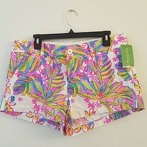 NWT Lily Pulitzer Walsh Shorts Size 12